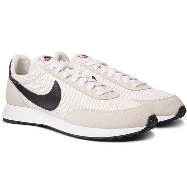 Nike Air Tailwind 79 Mesh, Suede and Leather Sneakers